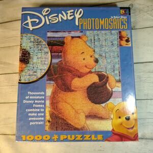 Disney Photomosaics Winnie the Pooh Puzzle 1000 Pieces 27" x 20" Jigsaw SEALED